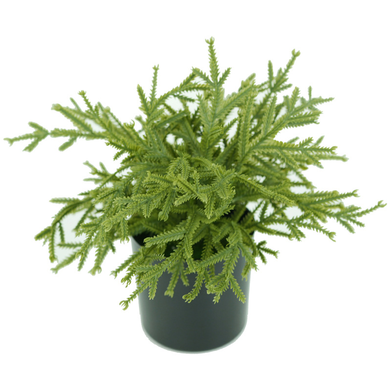 Faux Pine Bonsai Tree, Realistic Artificial Mini Pine Potted Plant for Home Decor Tabletop