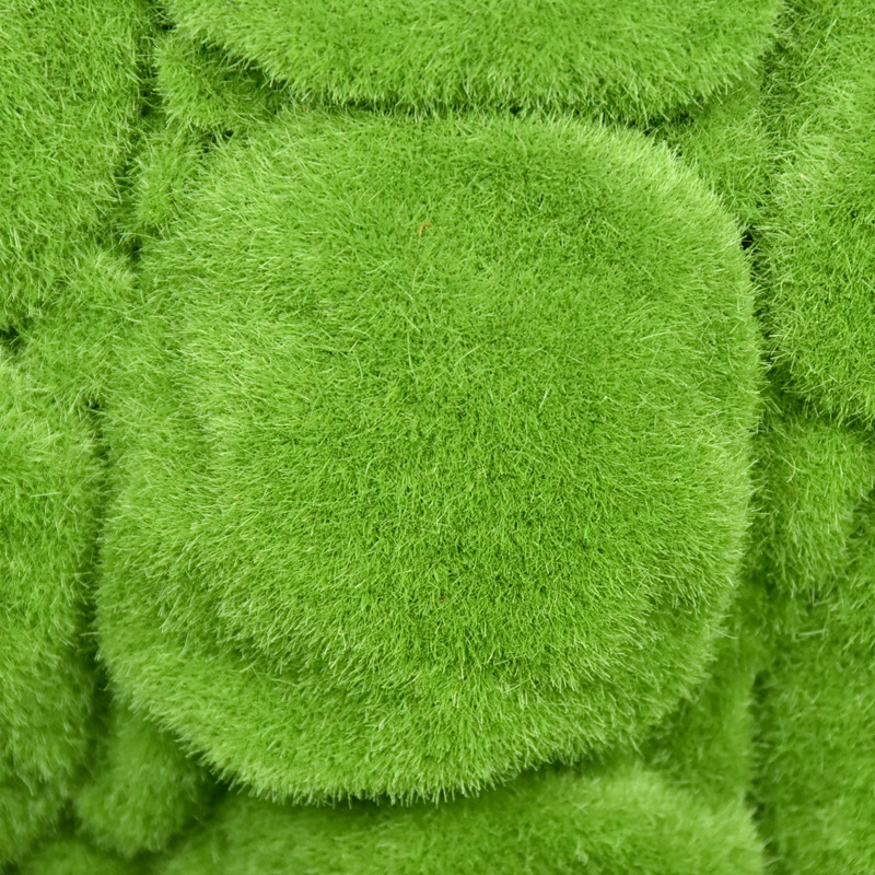 Faux Moss Ball, Realistic Artificial Moss Sphere for Home Garden Wall Decor