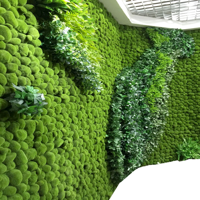 Faux Moss Stone, Realistic Artificial Moss Rock for Miniature Garden DIY Decor