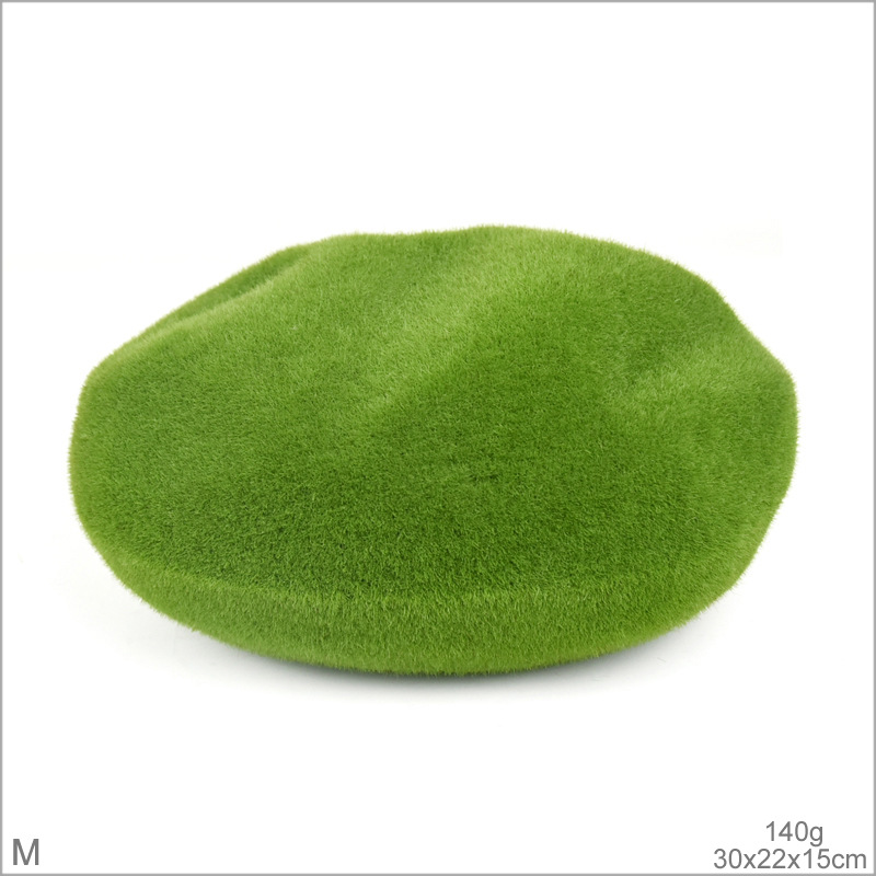 Faux Moss Stone, Realistic Artificial Moss Rock for Miniature Garden DIY Decor