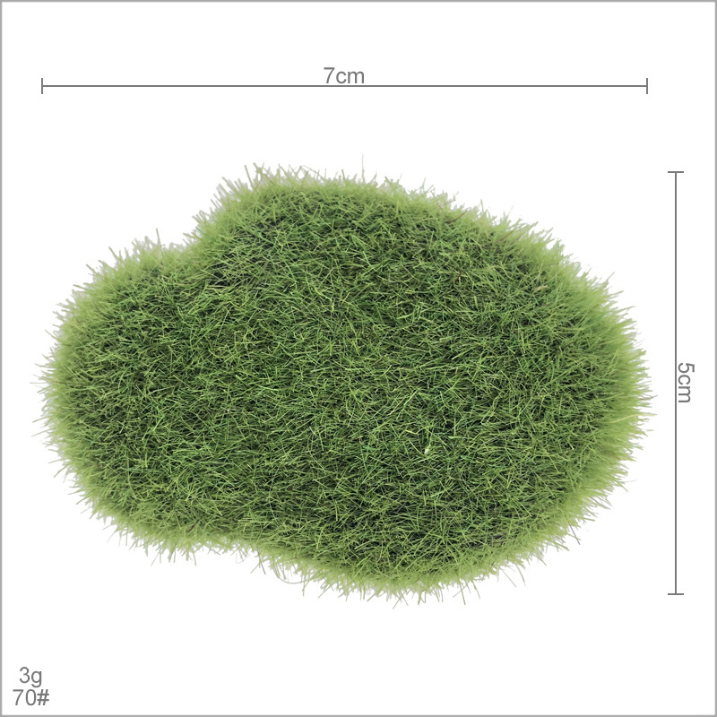 Faux Moss Stone, Realistic Artificial Moss Rock for Miniature Garden DIY Decor