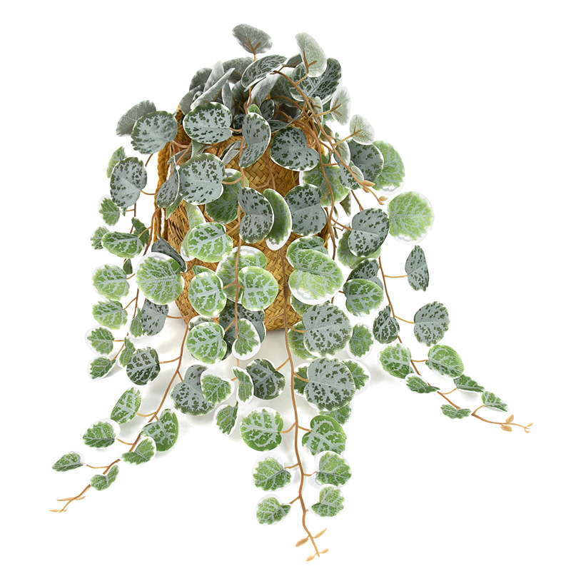 Faux Wall Hanging Eucalyptus, Realistic Artificial Hanging Plant for Wall Decor Indoor Outdoor