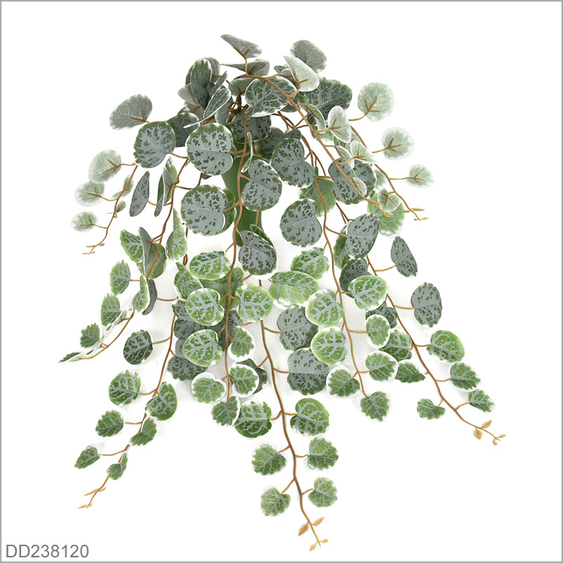 Faux Wall Hanging Eucalyptus, Realistic Artificial Hanging Plant for Wall Decor Indoor Outdoor