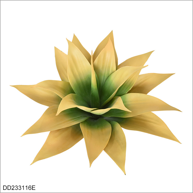 Faux Agave Succulent Plant, Realistic Artificial Agave Potted Plant for Home Office Decor