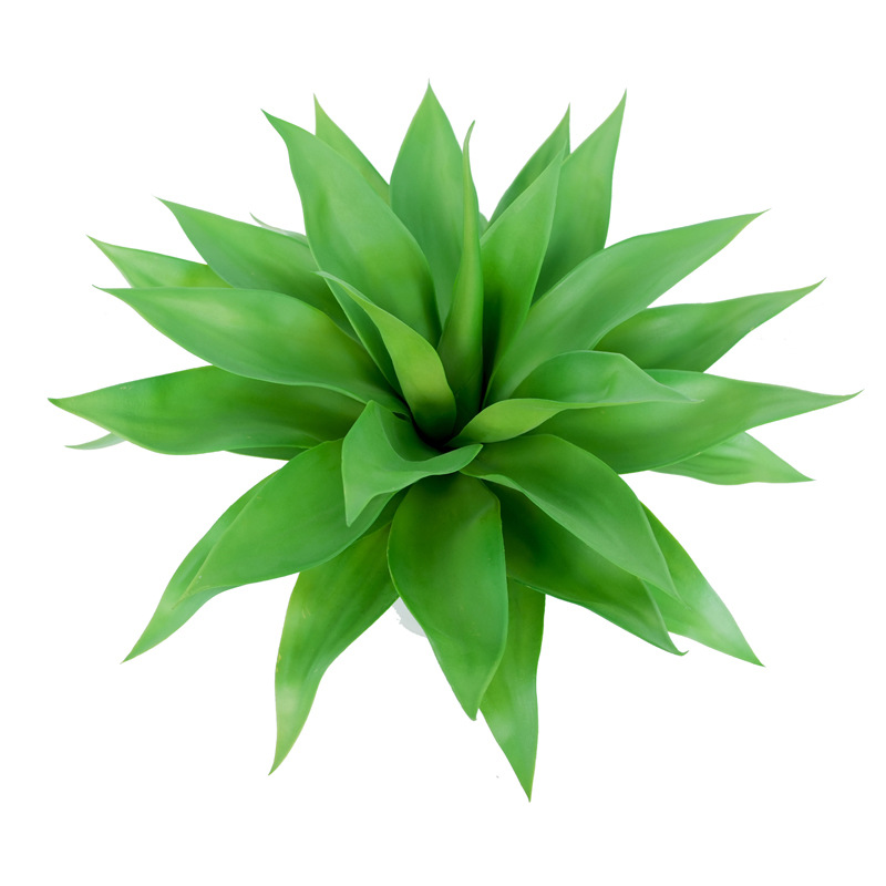 Faux Agave Succulent Plant, Realistic Artificial Agave Potted Plant for Home Office Decor