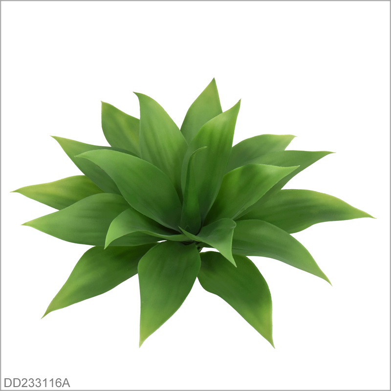 Faux Agave Succulent Plant, Realistic Artificial Agave Potted Plant for Home Office Decor