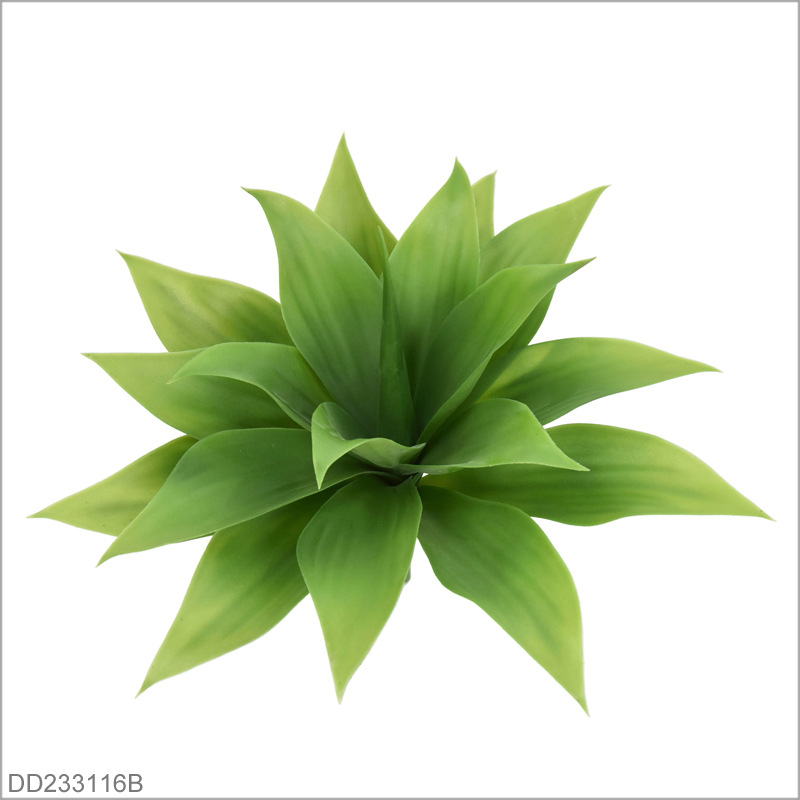 Faux Agave Succulent Plant, Realistic Artificial Agave Potted Plant for Home Office Decor