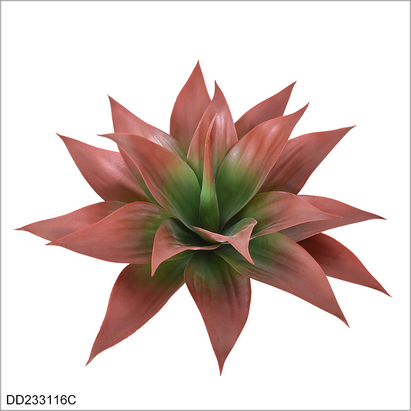 Faux Agave Succulent Plant, Realistic Artificial Agave Potted Plant for Home Office Decor